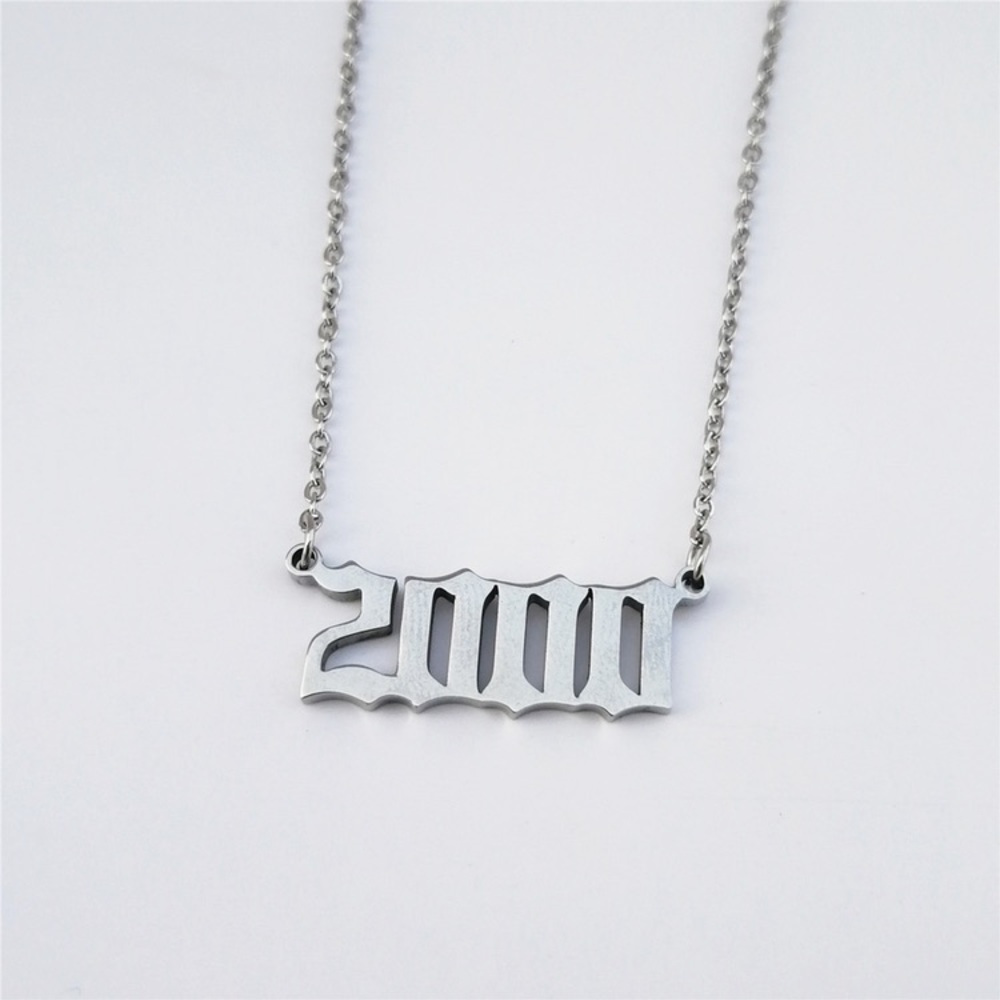 VIBESZN 2000 Silver Necklace